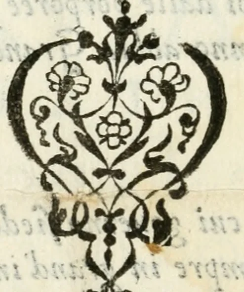 An illustration from Stanze cantate da vn fanciullo : in compagnia et a nome della Contrada della Lupa, festeggiante dinanzi à S.A.S. l'anno 1590 in Siena, 1590, leaf 7