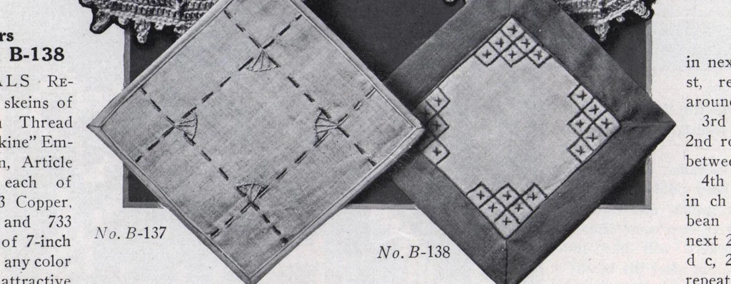 An illustration from Star Needlework Journal (January, 1925), 1925, leaf 11