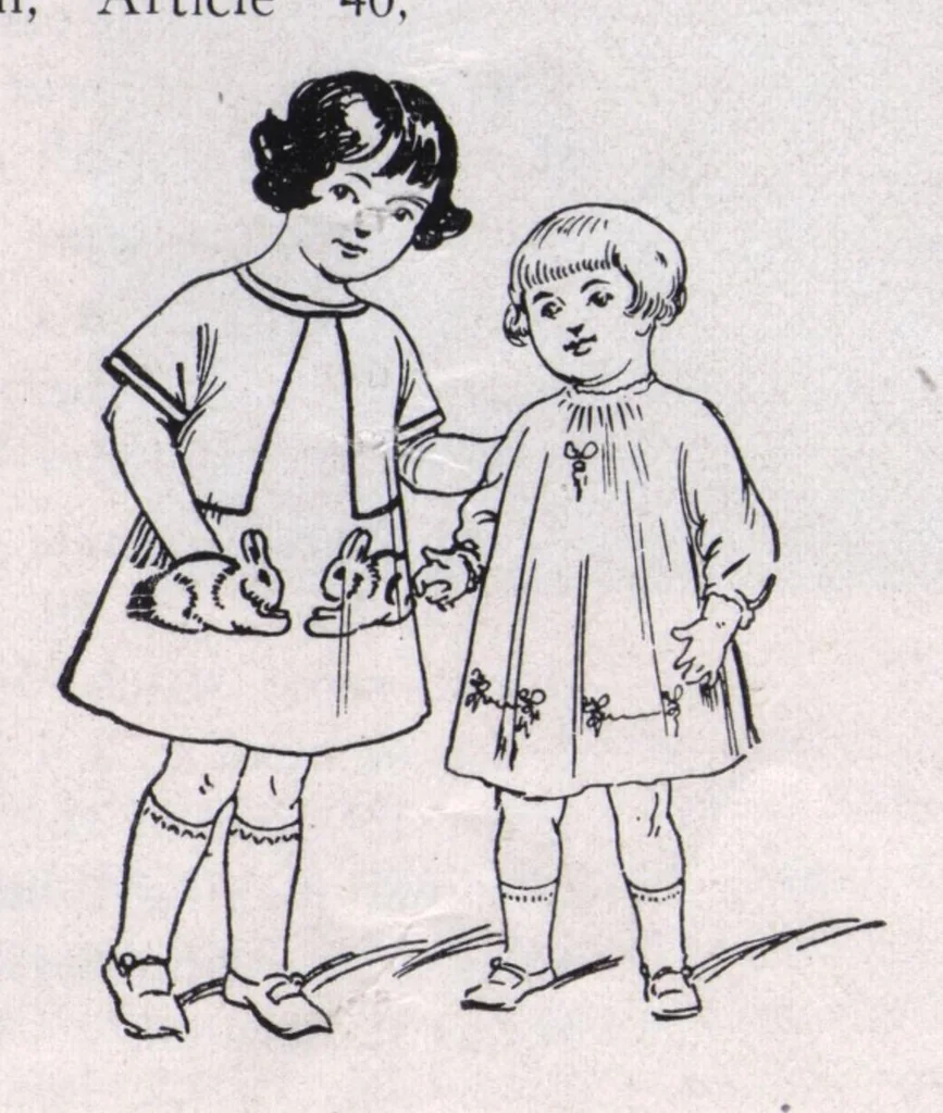 An illustration from Star Needlework Journal (January, 1925), 1925, leaf 19