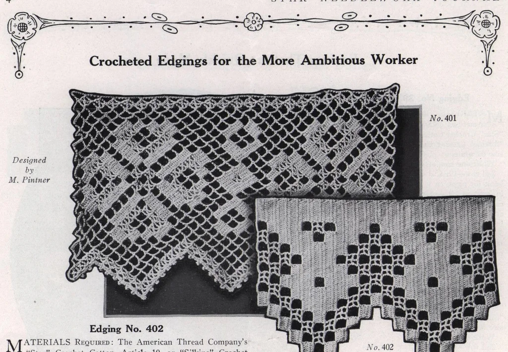 An illustration from Star Needlework Journal (January, 1925), 1925, leaf 5
