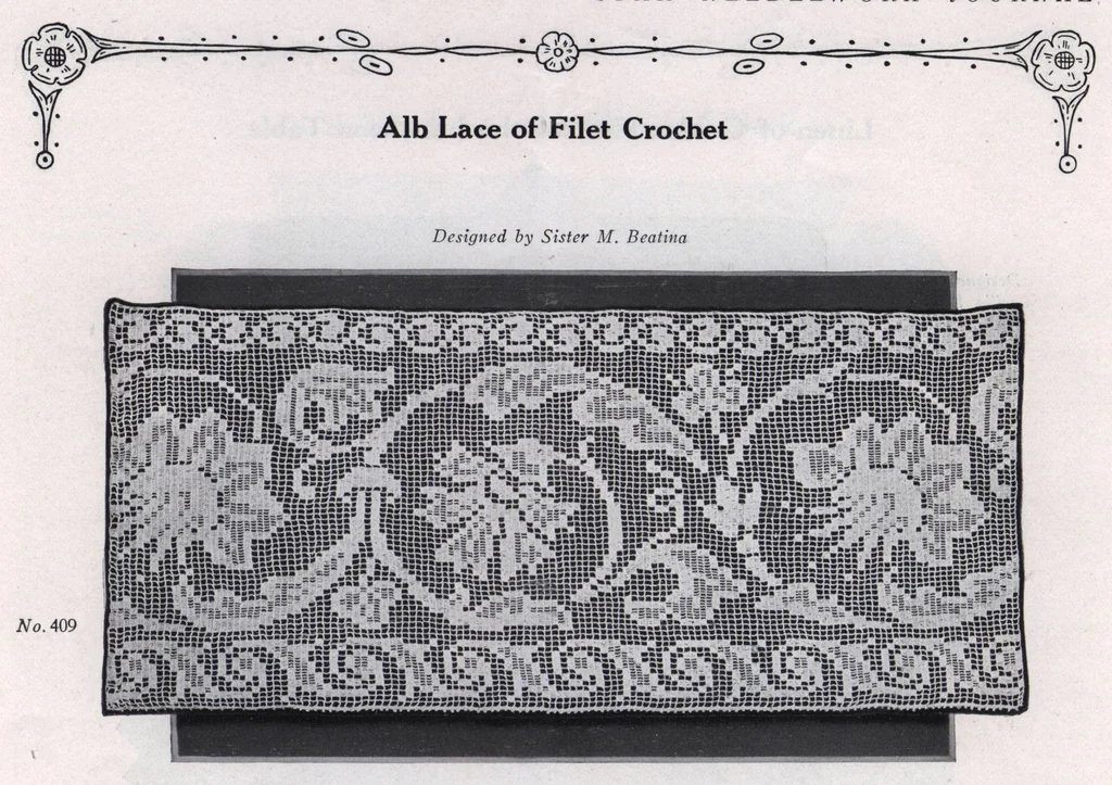 An illustration from Star Needlework Journal (January, 1925), 1925, leaf 9