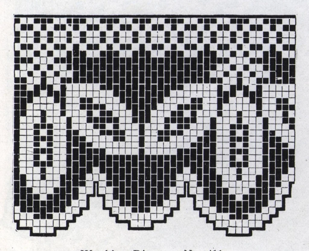 An illustration from Star Needlework Journal (February, 1925), 1925, leaf 11
