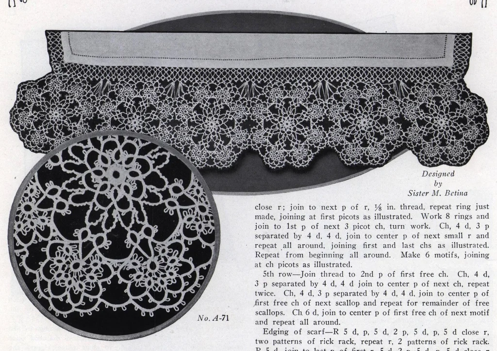 An illustration from Star Needlework Journal (February, 1925), 1925, leaf 17