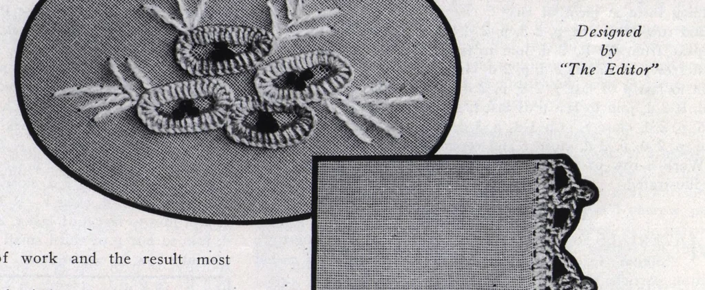 An illustration from Star Needlework Journal (February, 1925), 1925, leaf 19