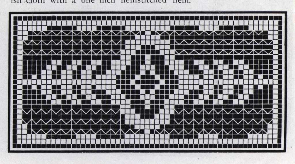 An illustration from Star Needlework Journal (February, 1925), 1925, leaf 6