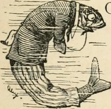 An illustration from Starboard and port: the "Nettie" along shore, 1876, leaf 214