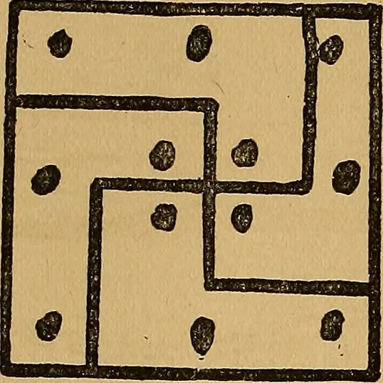 An illustration from The Star games, tricks and puzzles, 1893, leaf 33