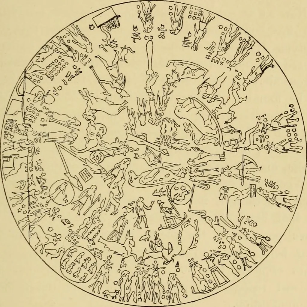 An illustration from Stargazing: past and present, 1878, leaf 30