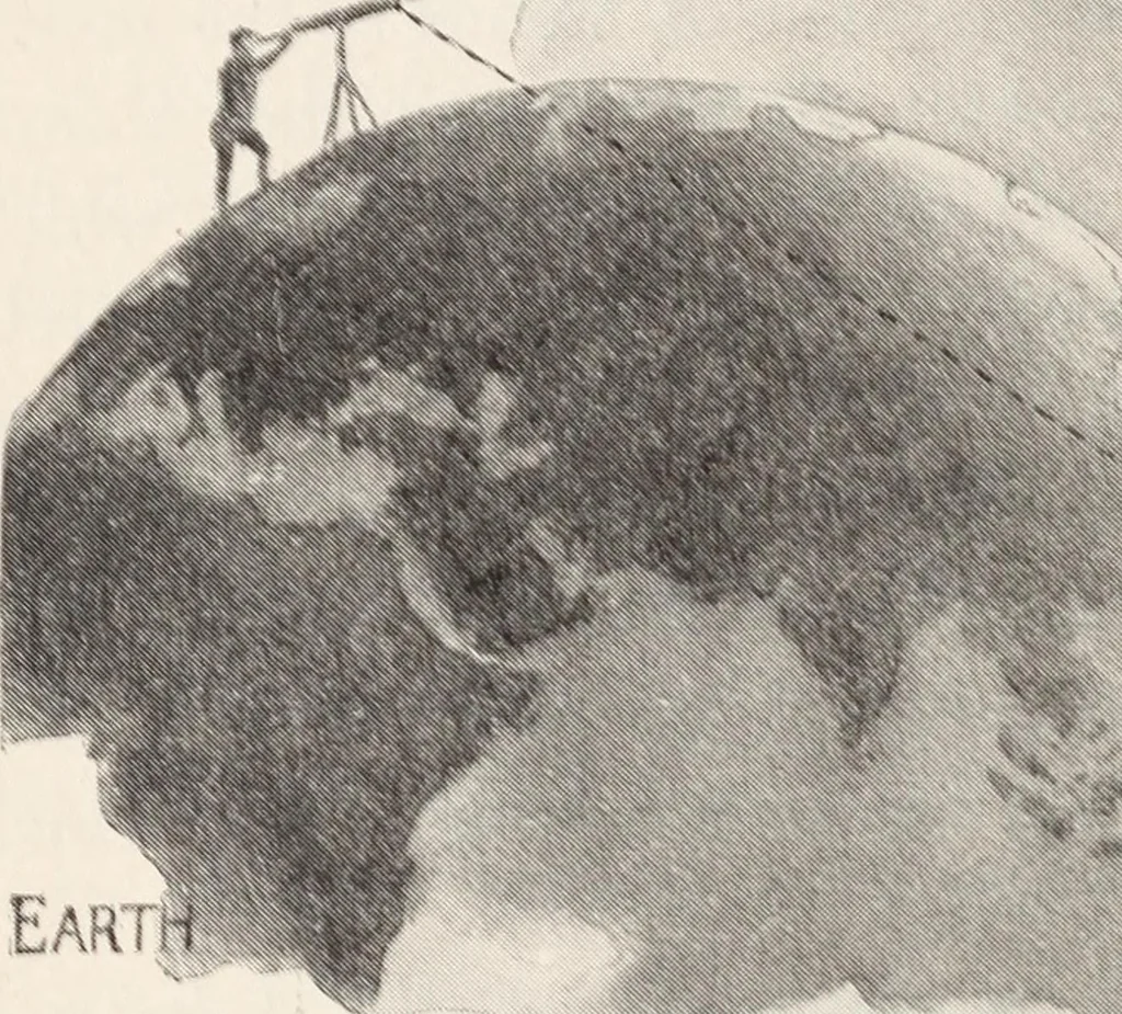 An illustration from Star-land; being talks with young people about the wonders of the heavens, 1899, leaf 167
