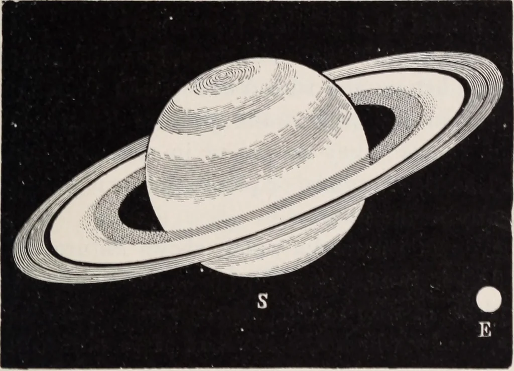 An illustration from Star-land; being talks with young people about the wonders of the heavens, 1899, leaf 236