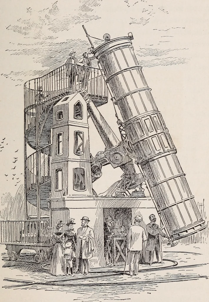 An illustration from Star-land; being talks with young people about the wonders of the heavens, 1899, leaf 368