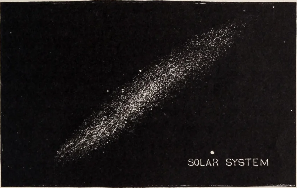 An illustration from Star-land; being talks with young people about the wonders of the heavens, 1899, leaf 380