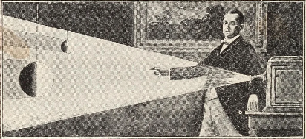 An illustration from Star-land; being talks with young people about the wonders of the heavens, 1899, leaf 89