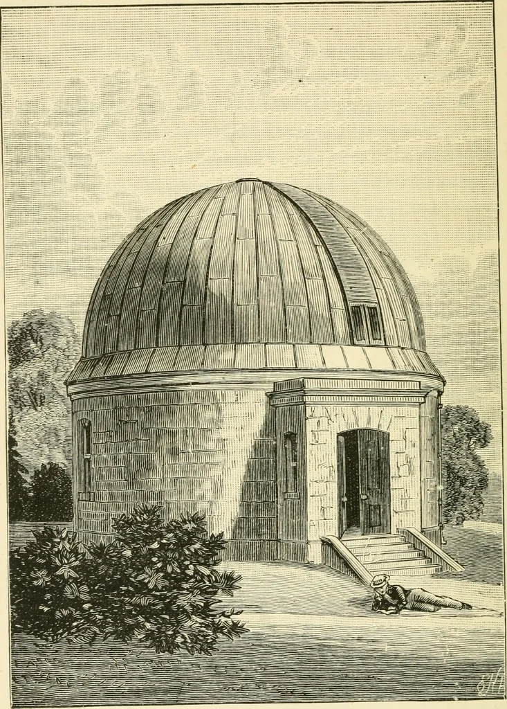 An illustration from Star-land : being talks with young people about the wonders of the heavens, 1891, leaf 105