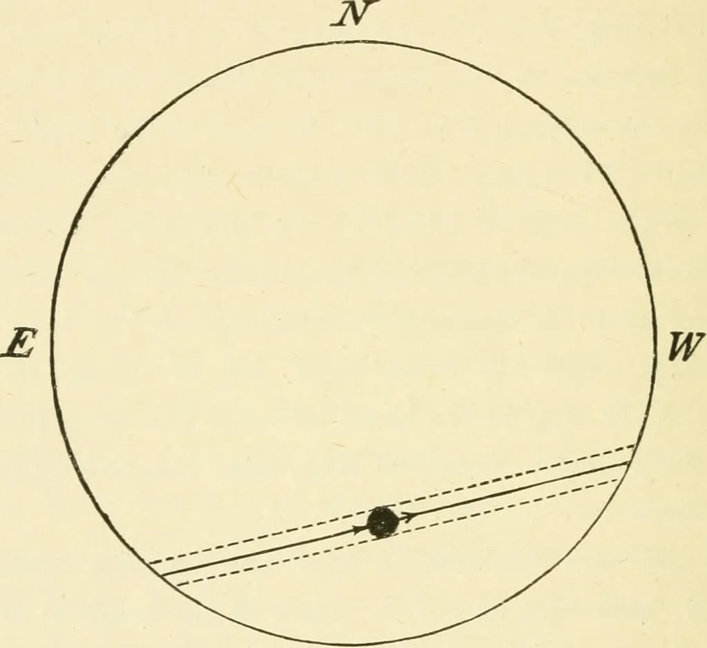 An illustration from Star-land : being talks with young people about the wonders of the heavens, 1891, leaf 163