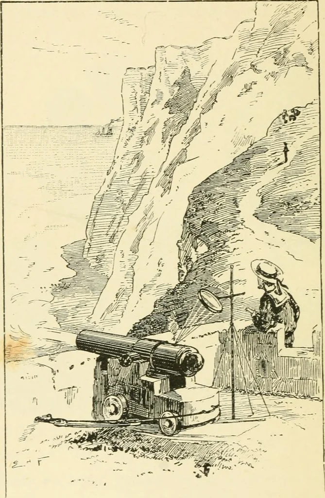 An illustration from Star-land : being talks with young people about the wonders of the heavens, 1891, leaf 19