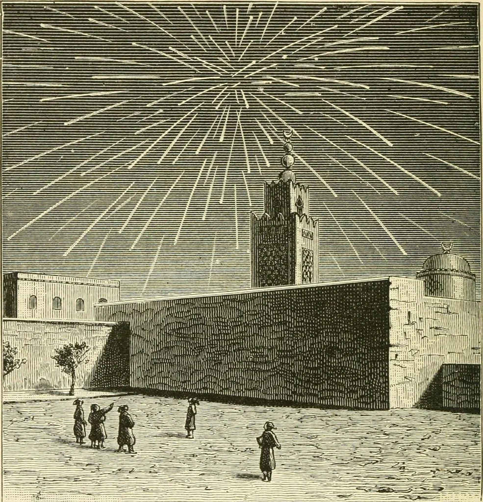 An illustration from Star-land : being talks with young people about the wonders of the heavens, 1891, leaf 295