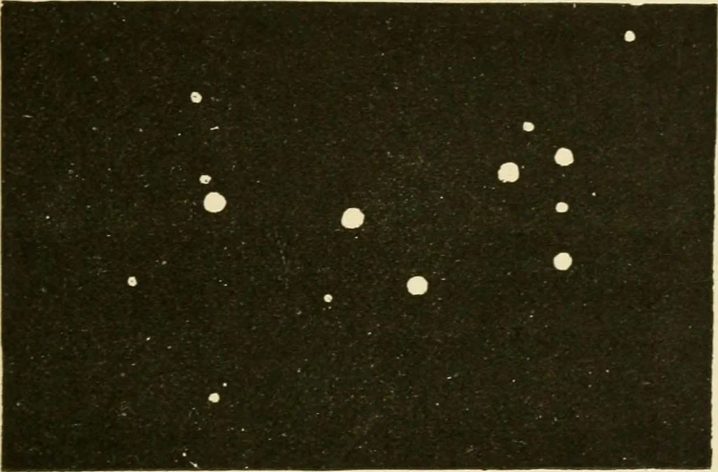 An illustration from Star-land : being talks with young people about the wonders of the heavens, 1891, leaf 354