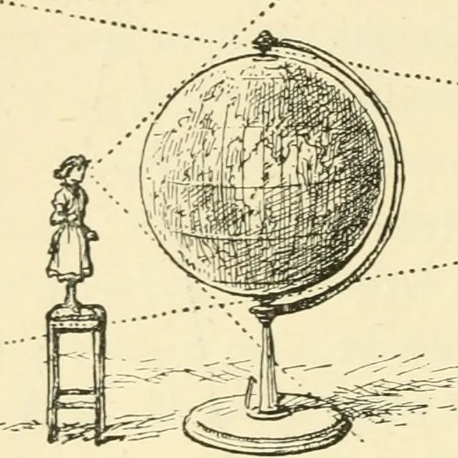An illustration from Star-land : being talks with young people about the wonders of the heavens, 1891, leaf 39