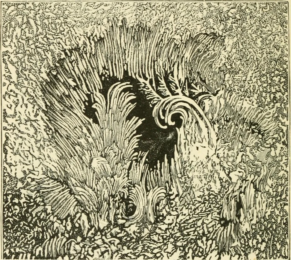 An illustration from Star-land : being talks with young people about the wonders of the heavens, 1891, leaf 49