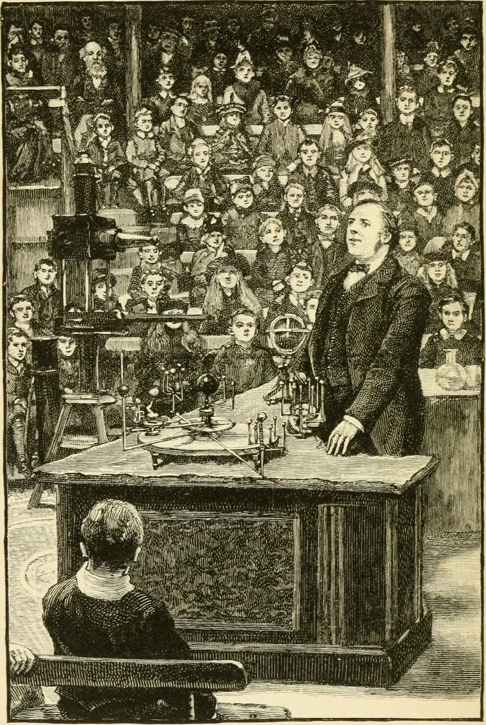 An illustration from Star-land : being talks with young people about the wonders of the heavens, 1891, leaf 7