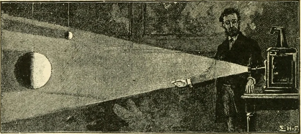 An illustration from Star-land : being talks with young people about the wonders of the heavens, 1891, leaf 87