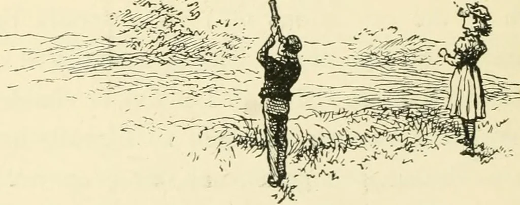 An illustration from Star-land : being talks with young people about the wonders of the heavens, 1891, leaf 97