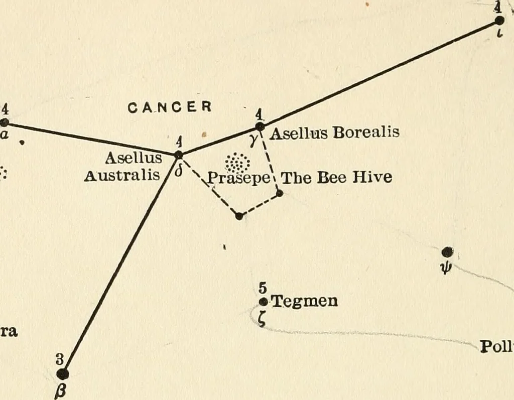 An illustration from Star lore of all ages; a collection of myths, legends, and facts concerning the constellations of the Northern Hemisphere, 1911, leaf 137