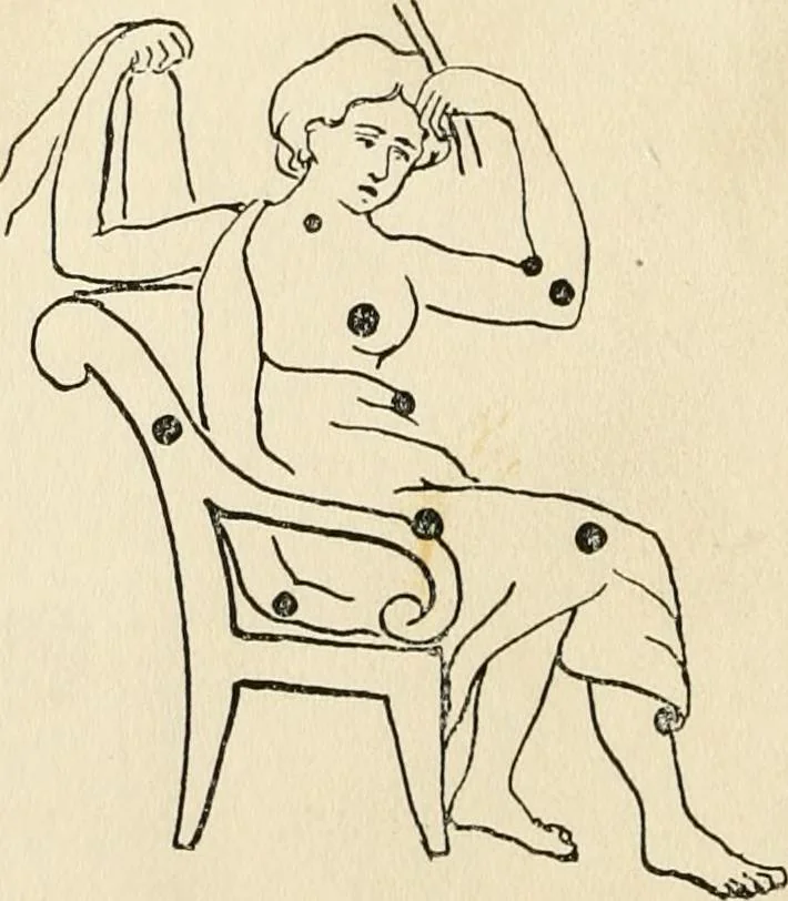 An illustration from Star lore of all ages; a collection of myths, legends, and facts concerning the constellations of the Northern Hemisphere, 1911, leaf 183