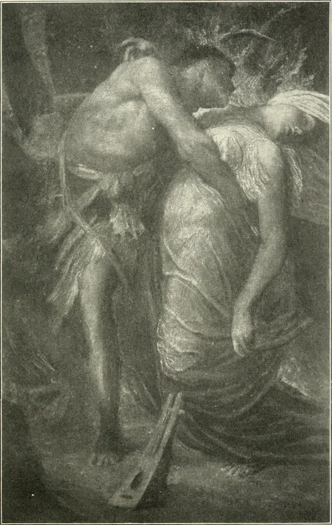 An illustration from Star lore of all ages; a collection of myths, legends, and facts concerning the constellations of the Northern Hemisphere, 1911, leaf 242
