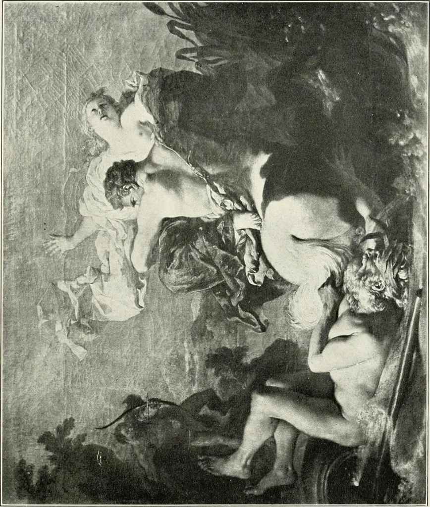An illustration from Star lore of all ages; a collection of myths, legends, and facts concerning the constellations of the Northern Hemisphere, 1911, leaf 304