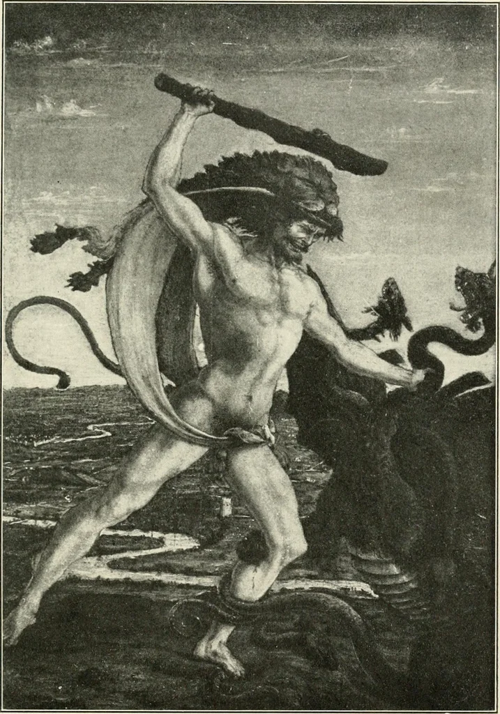 An illustration from Star lore of all ages; a collection of myths, legends, and facts concerning the constellations of the Northern Hemisphere, 1911, leaf 318