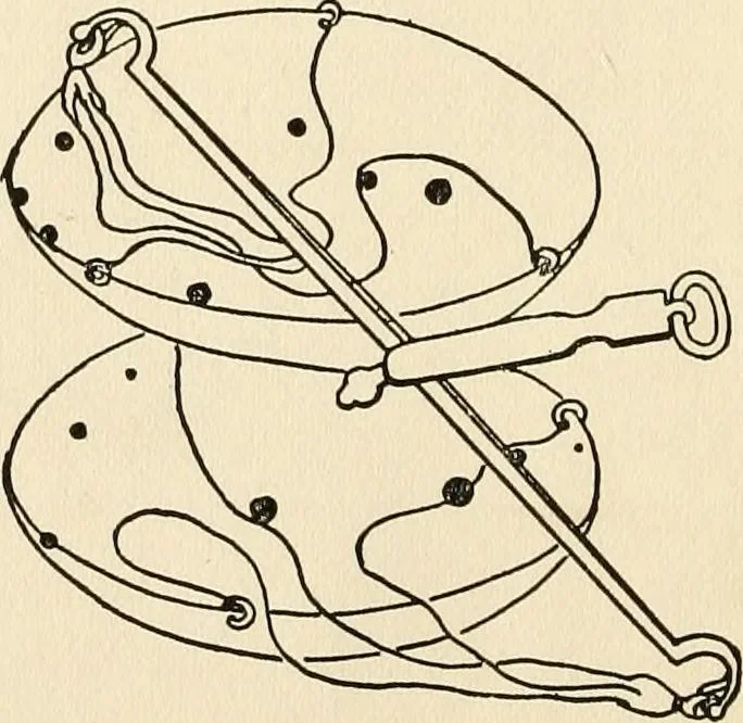 An illustration from Star lore of all ages; a collection of myths, legends, and facts concerning the constellations of the Northern Hemisphere, 1911, leaf 343