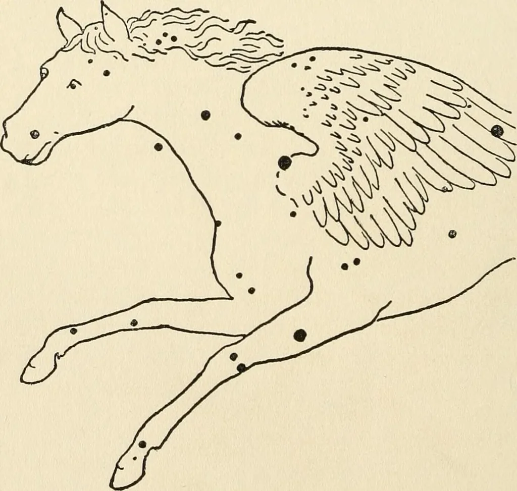 An illustration from Star lore of all ages; a collection of myths, legends, and facts concerning the constellations of the Northern Hemisphere, 1911, leaf 401