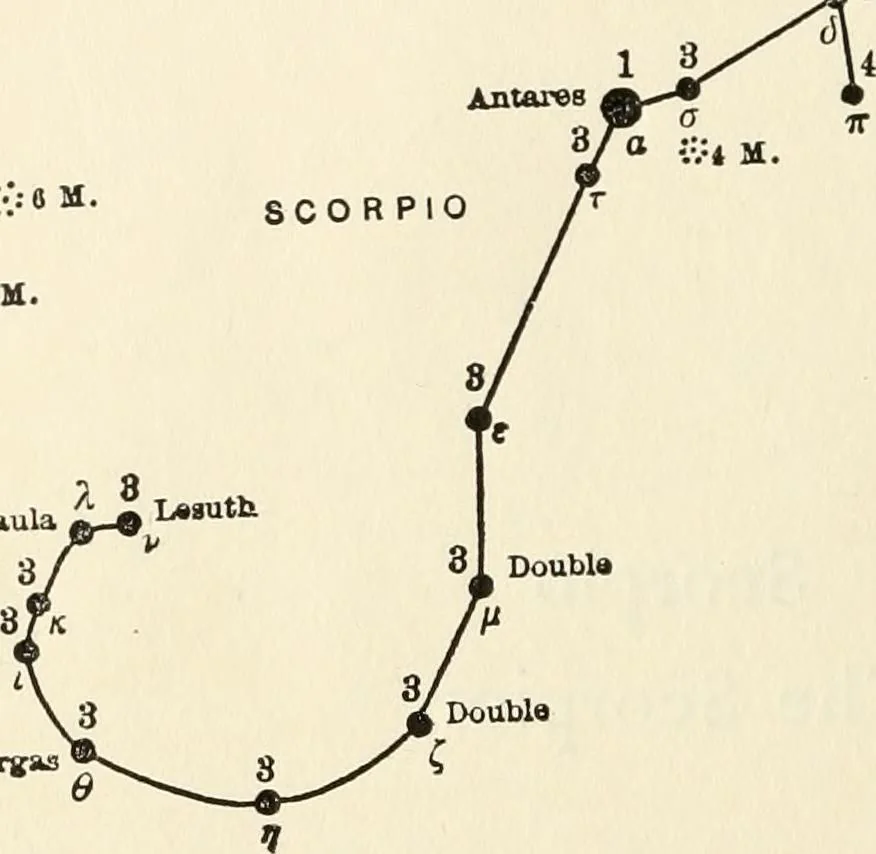 An illustration from Star lore of all ages; a collection of myths, legends, and facts concerning the constellations of the Northern Hemisphere, 1911, leaf 443