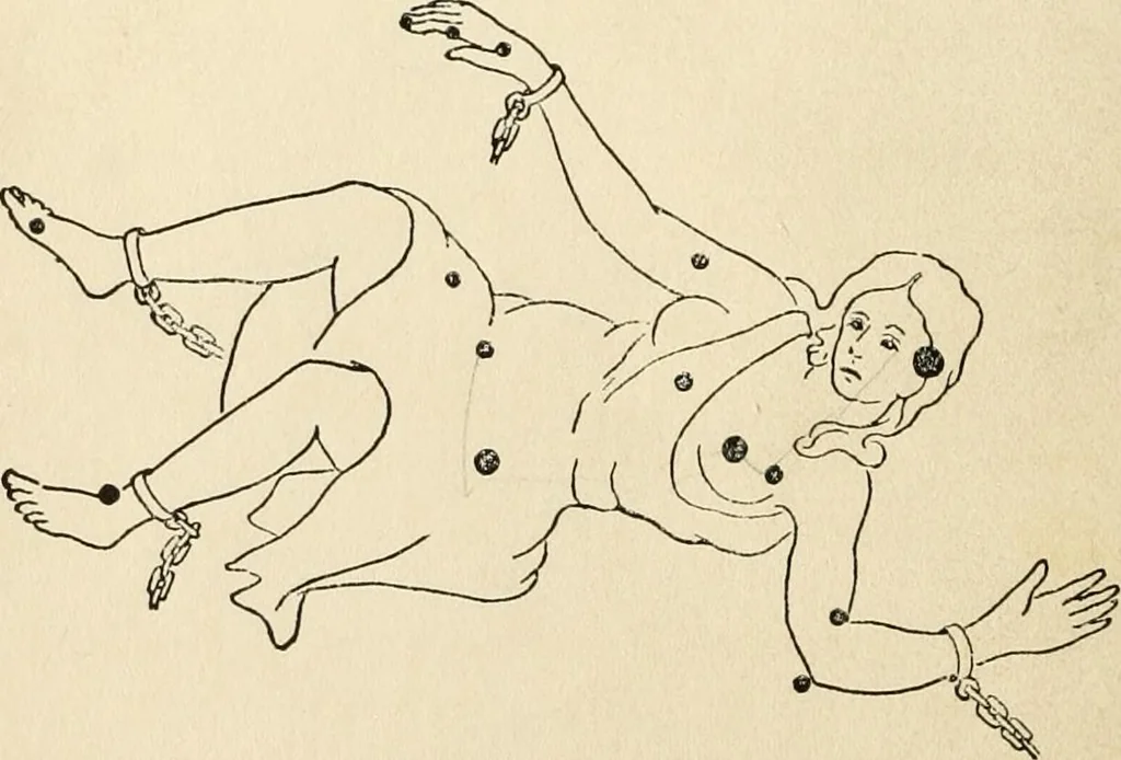 An illustration from Star lore of all ages; a collection of myths, legends, and facts concerning the constellations of the Northern Hemisphere, 1911, leaf 53