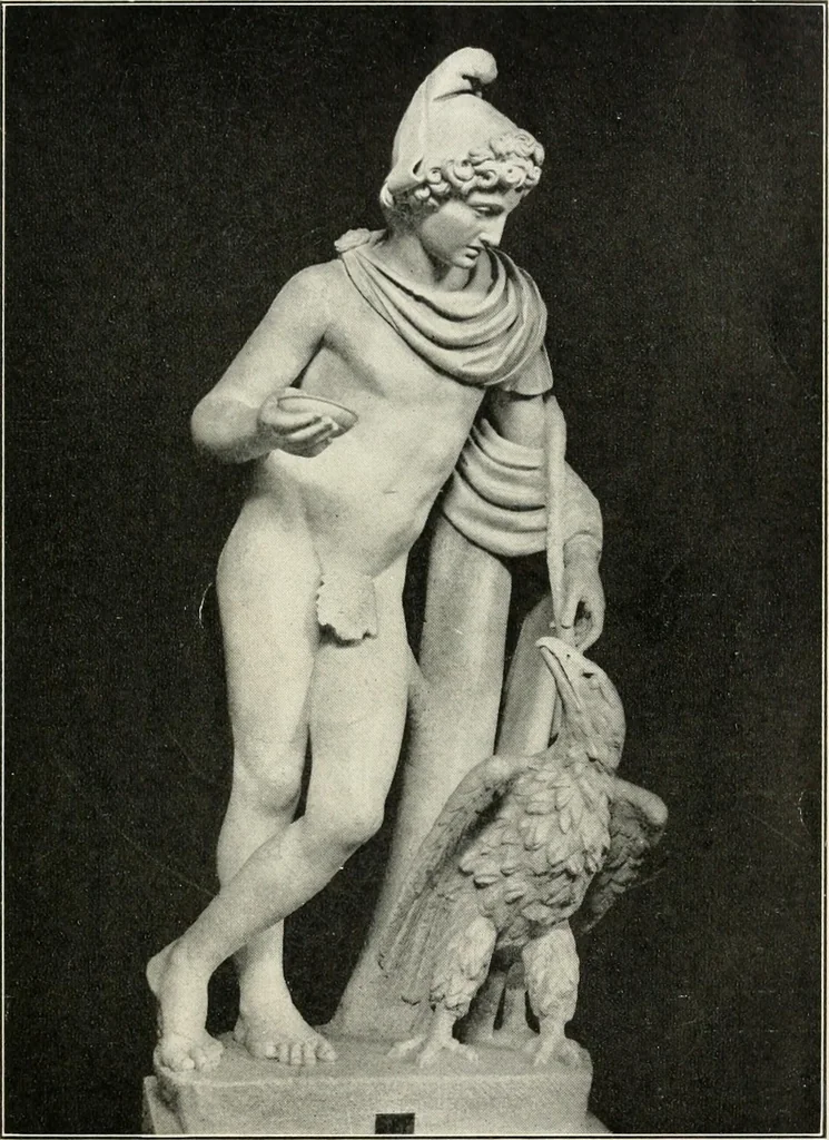 An illustration from Star lore of all ages; a collection of myths, legends, and facts concerning the constellations of the Northern Hemisphere, 1911, leaf 70