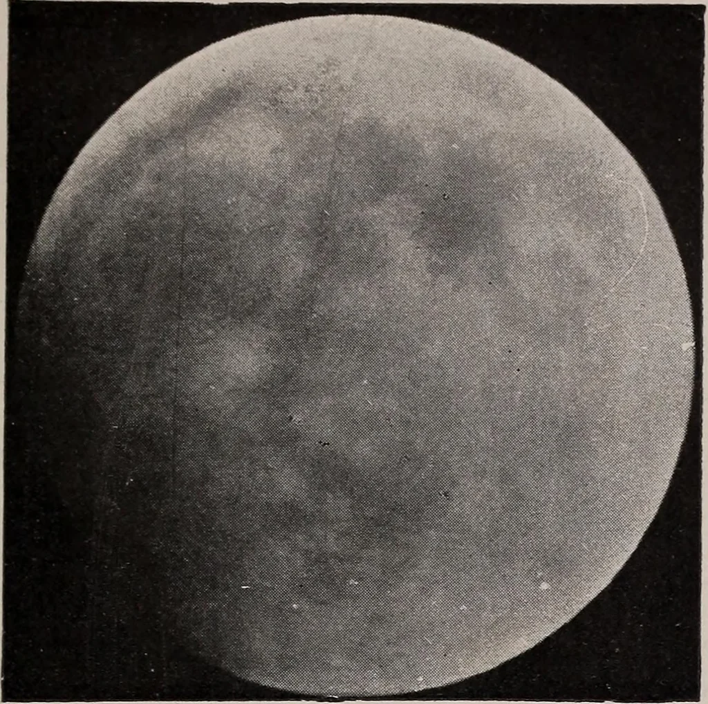 An illustration from The starry skies: or, First lessons on the sun, moon and stars, 1894, leaf 146