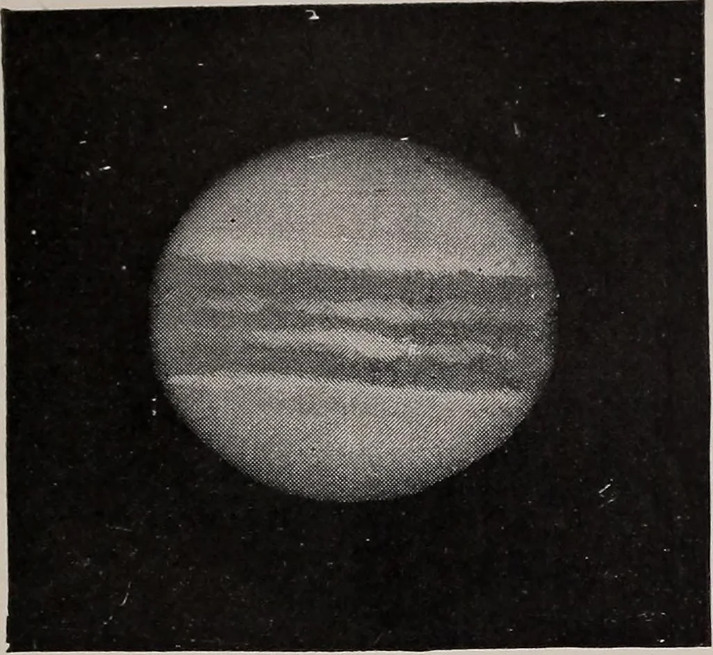 An illustration from The starry skies: or, First lessons on the sun, moon and stars, 1894, leaf 190