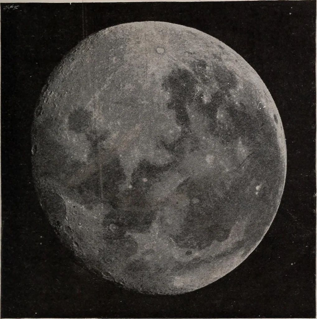 An illustration from The starry skies: or, First lessons on the sun, moon and stars, 1894, leaf 80
