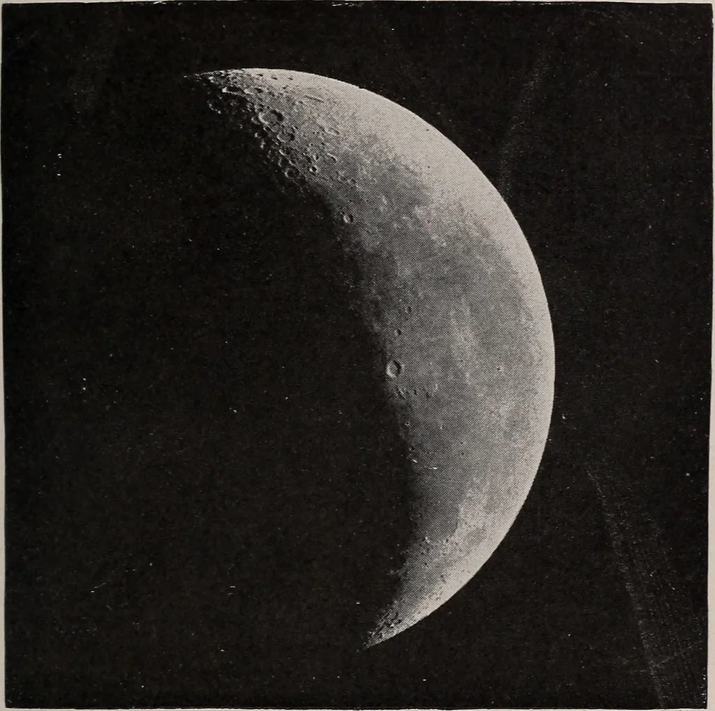 An illustration from The starry skies: or, First lessons on the sun, moon and stars, 1894, leaf 84