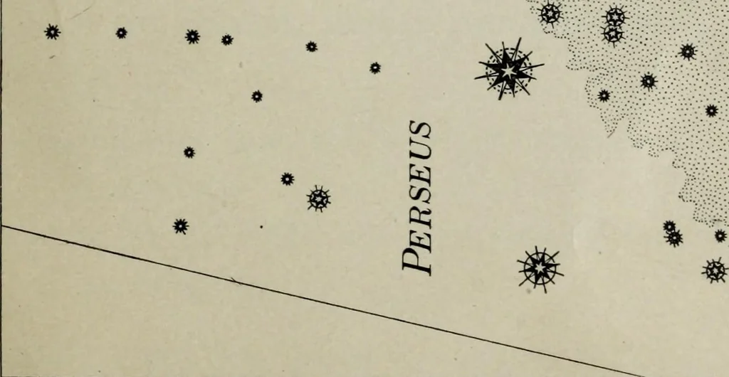 An illustration from The stars in song and legend, 1901, leaf 122