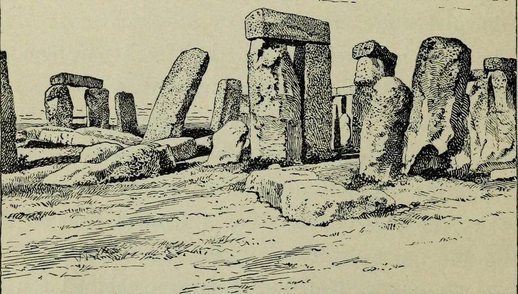 An illustration from The stars in song and legend, 1901, leaf 35