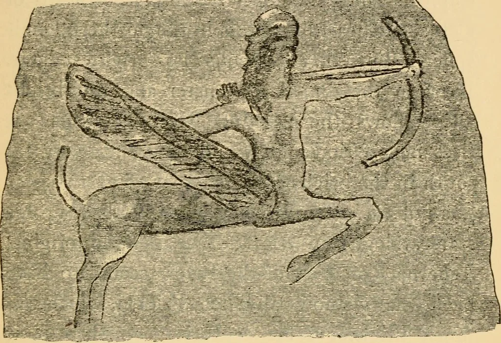 An illustration from Stars of the southern skies, 1915, leaf 30