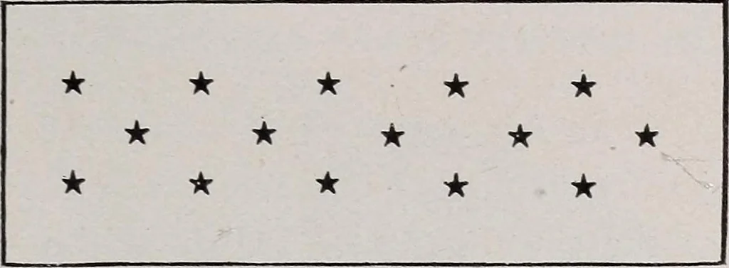 An illustration from The stars and stripes, from Washington to Wilson, 1777-1914 .., 1914, leaf 40