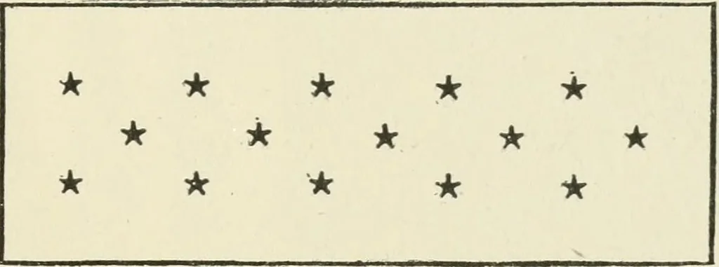An illustration from The stars and stripes; a history of the United States flag, 1915, leaf 40