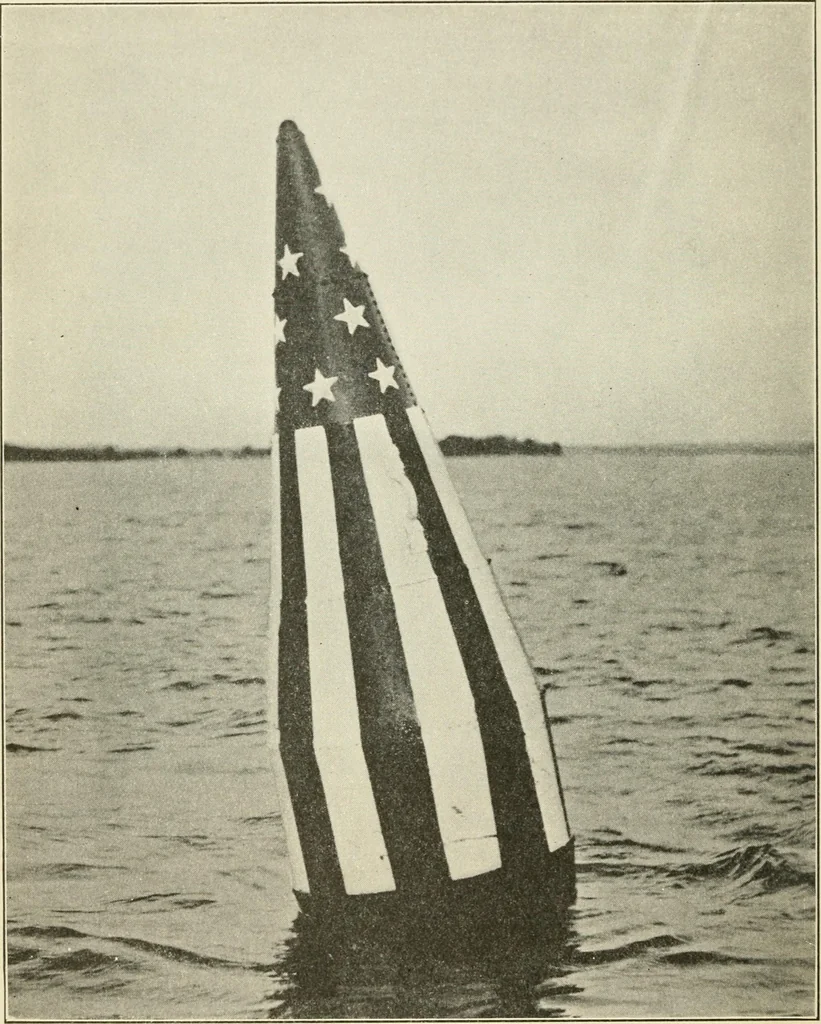 An illustration from The stars and stripes; a history of the United States flag, 1915, leaf 43