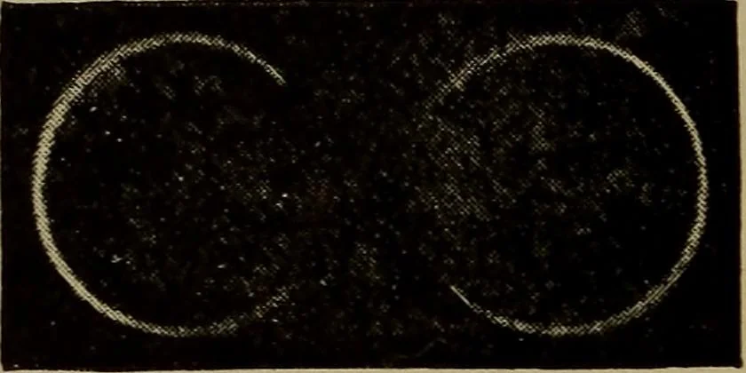 An illustration from Stars and telescopes; a hand-book of popular astronomy, founded on the 9th ed. of Lynn's Celestial motions, 1899, leaf 153