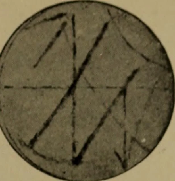 An illustration from Stars and telescopes; a hand-book of popular astronomy, founded on the 9th ed. of Lynn's Celestial motions, 1899, leaf 154