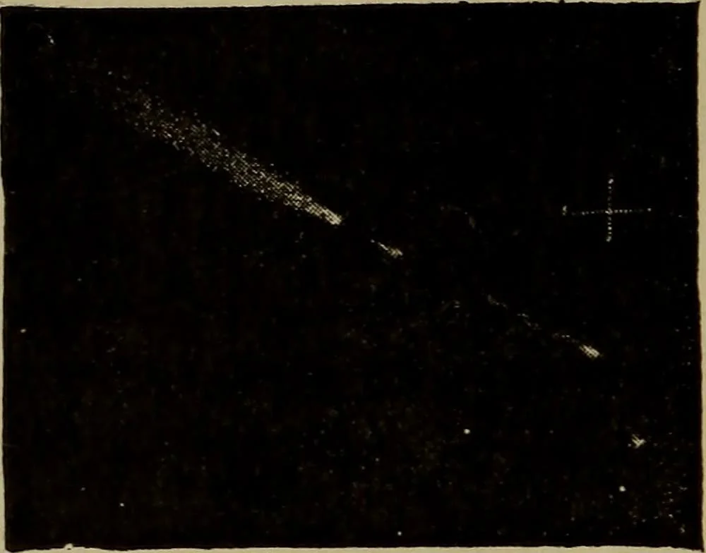 An illustration from Stars and telescopes; a hand-book of popular astronomy, founded on the 9th ed. of Lynn's Celestial motions, 1899, leaf 277